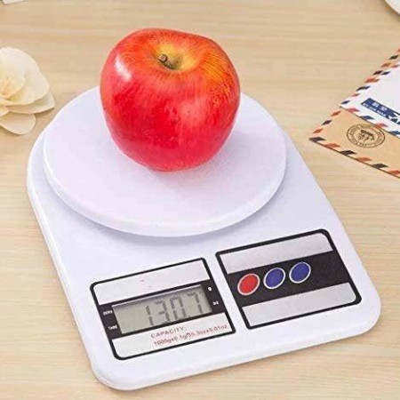 Electronic Kitchen Scale Digital LCD Display - 10 kg