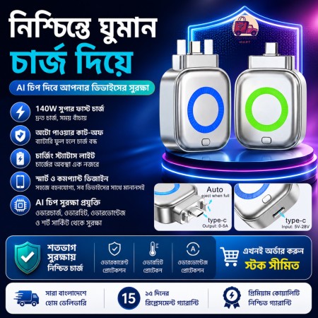 Ai Smart Auto Cut Adapter, Smart Auto Charging Disconnector Safety Device
